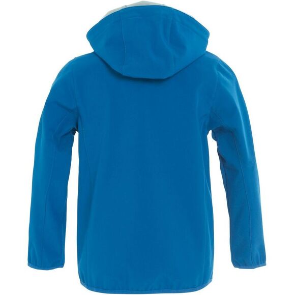 Clique Childrens/Kids Basic Soft Shell Jacket / Royal Blue - Picture 2 of 4